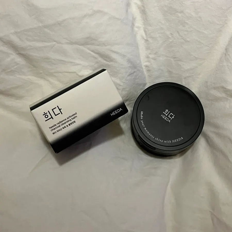 Charcoal cleansing balm carried in a bag: HEEDA Jirisan Moist Balm
