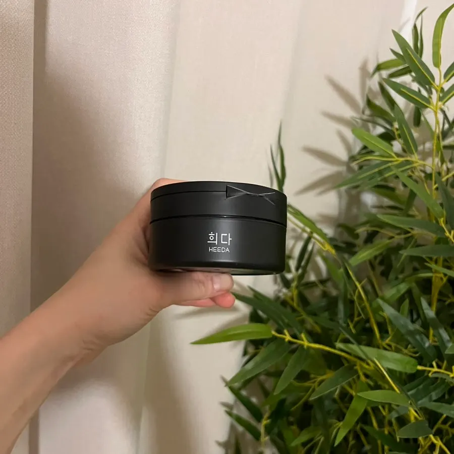 Charcoal cleansing balm carried in a bag: HEEDA Jirisan Moist Balm
