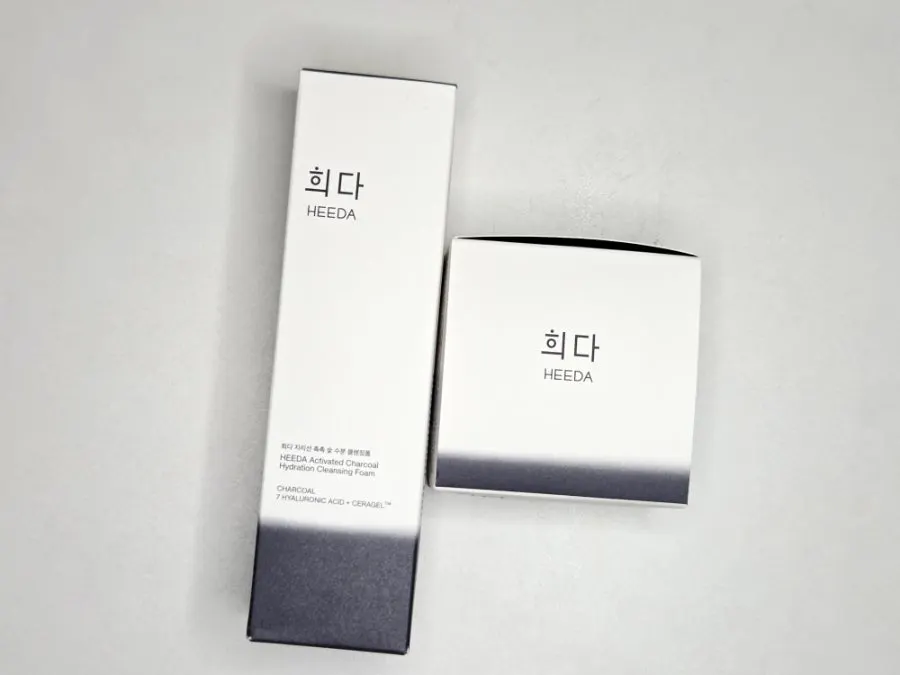 약산성 숯 클렌징 듀오 아침저녁 사용감, 희다 지리산 촉촉 세트