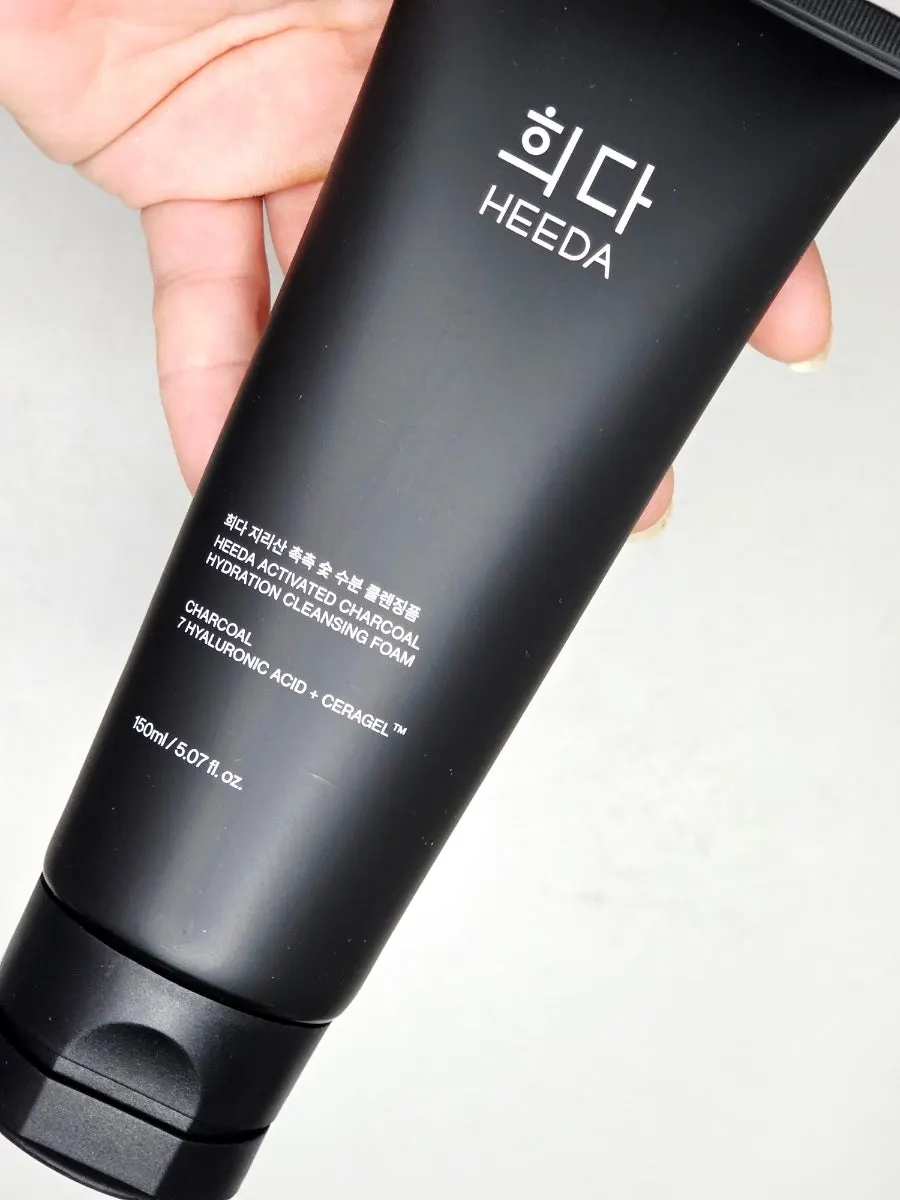 약산성 숯 클렌징 듀오 아침저녁 사용감, 희다 지리산 촉촉 세트