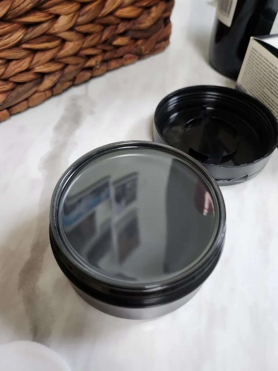 Charcoal cleansing balm for blackheads and pores: HEEDA