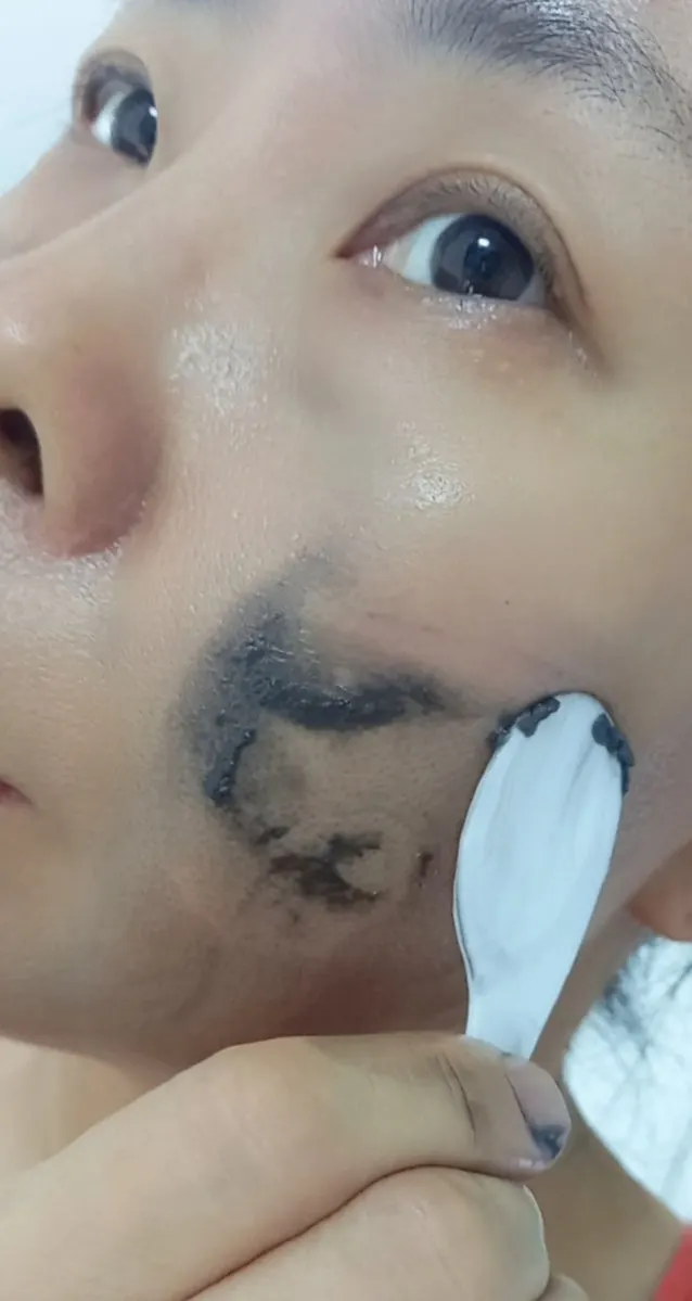 수부지 클렌징밤 30초 롤링 사용감, 희다 지리산 촉촉 숯 클렌징밤