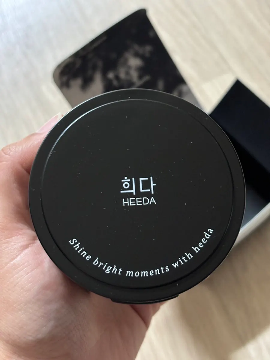 Korean charcoal cleansing balm for makeup removal: HEEDA