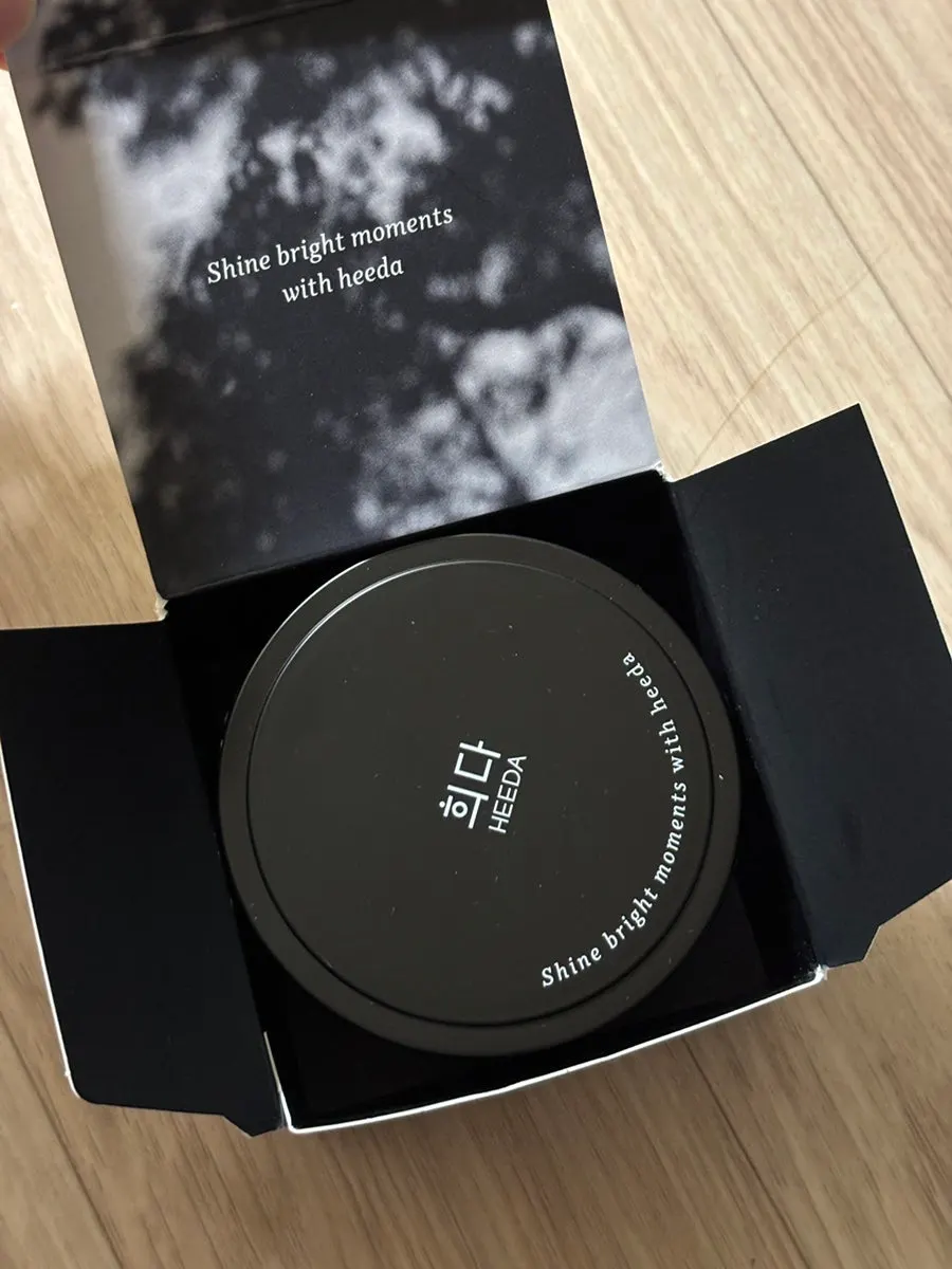 Korean charcoal cleansing balm for makeup removal: HEEDA