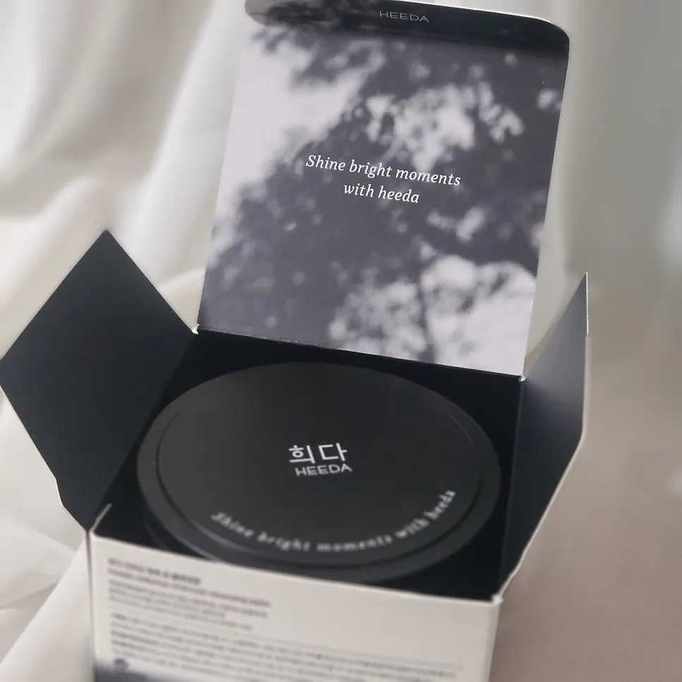Cleansing balm makeup removal: HEEDA Jirisan Moist Charcoal
