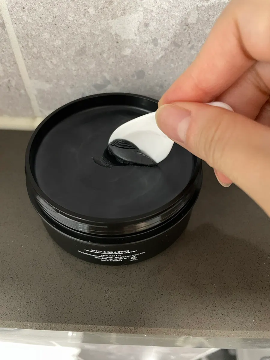 Sensitive-skin cleansing balm review: HEEDA Jirisan Moist Charcoal
