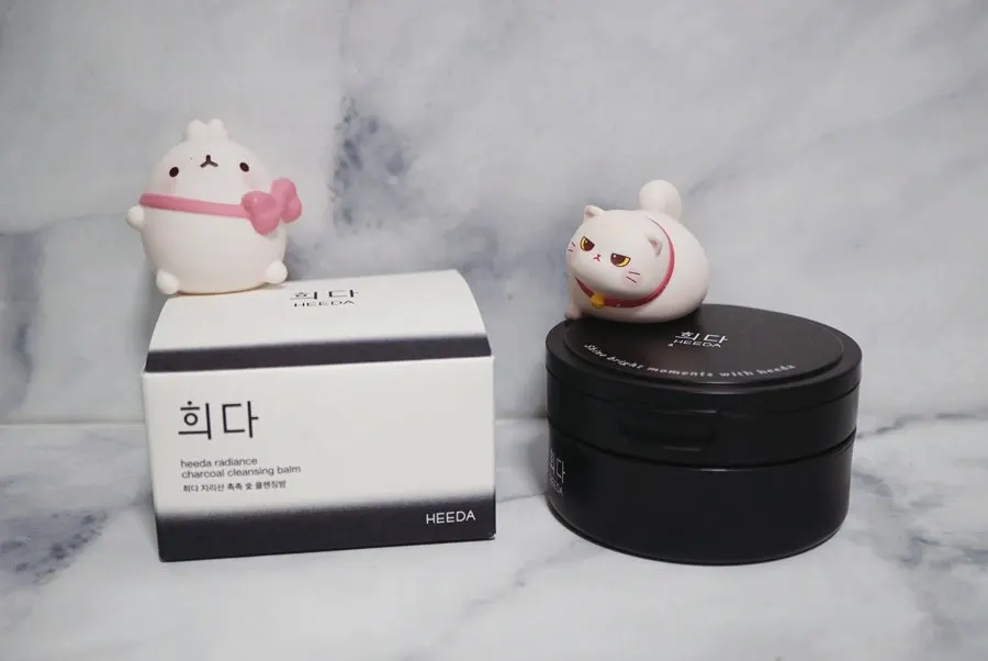 Cleansing balm for dehydrated oily skin: HEEDA Jirisan Moist Charcoal