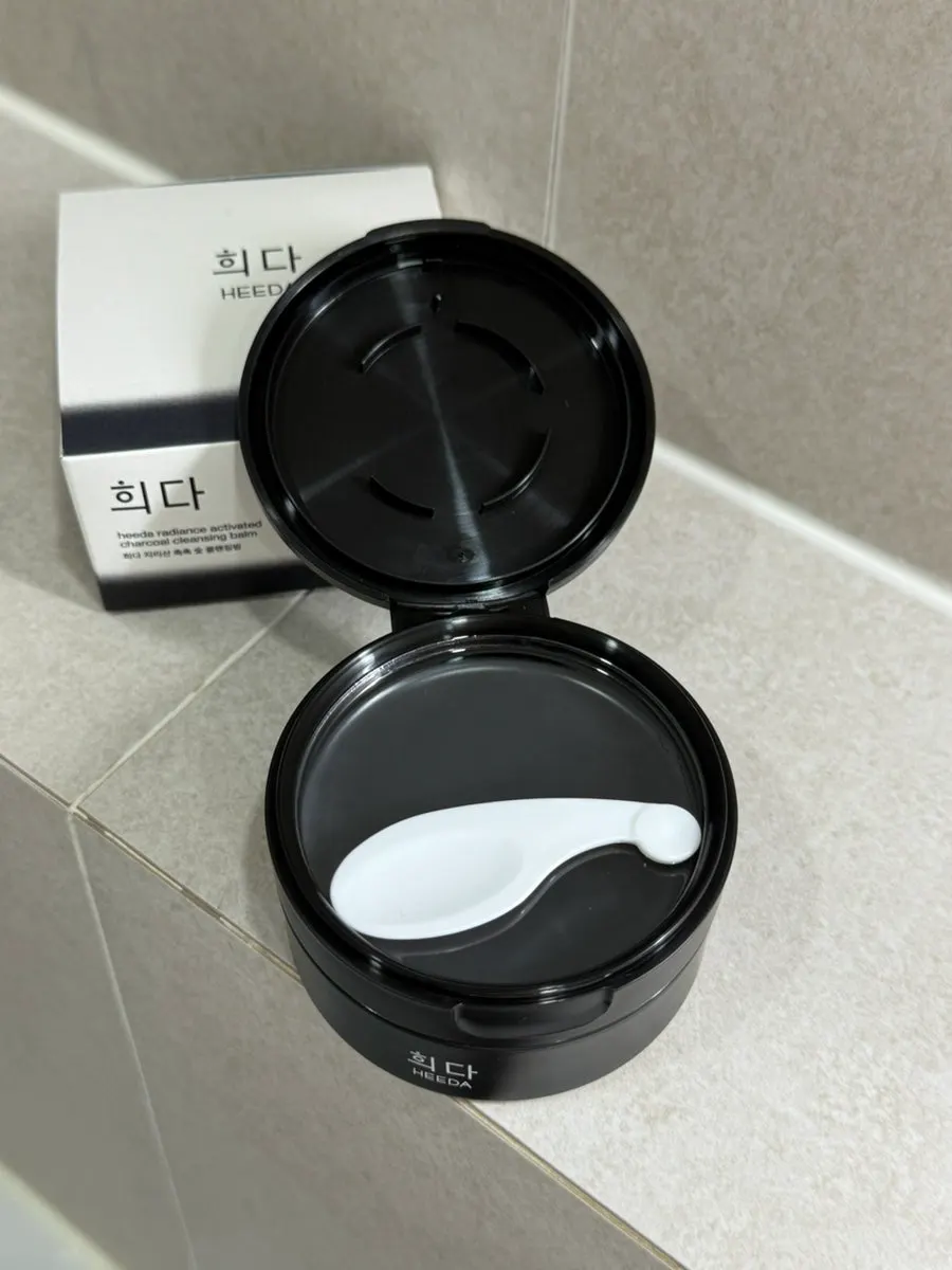 수분부족지성 클렌징밤 사용감, 희다 지리산 촉촉 숯 클렌징밤