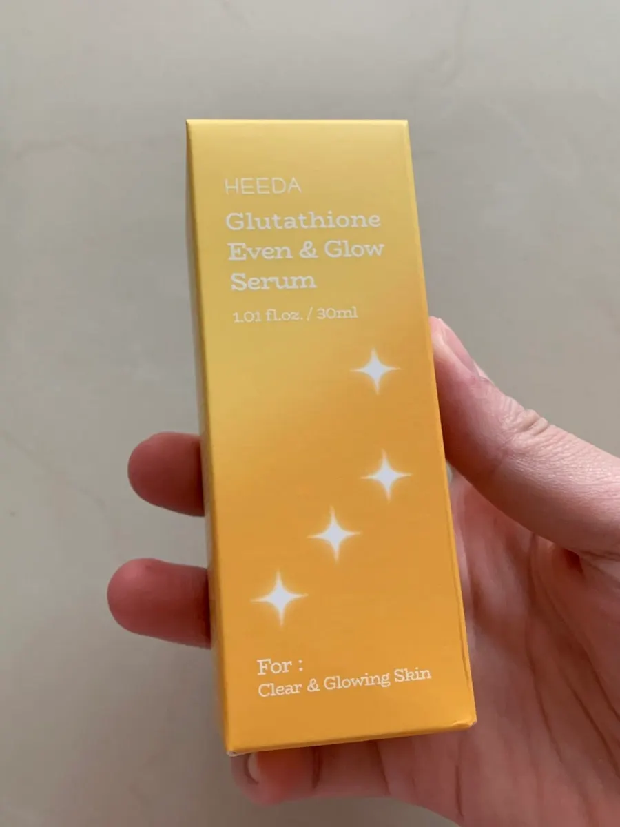 Glutathione turmeric serum for dry sensitive skin: HEEDA 30ml