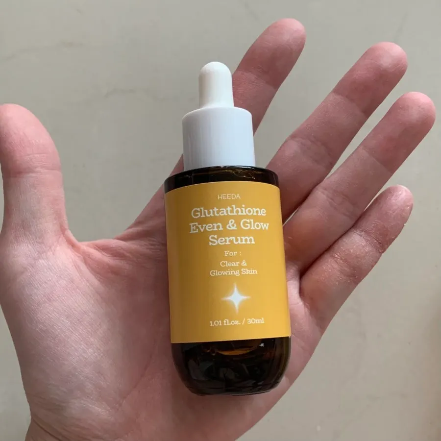 Glutathione turmeric serum for dry sensitive skin: HEEDA 30ml