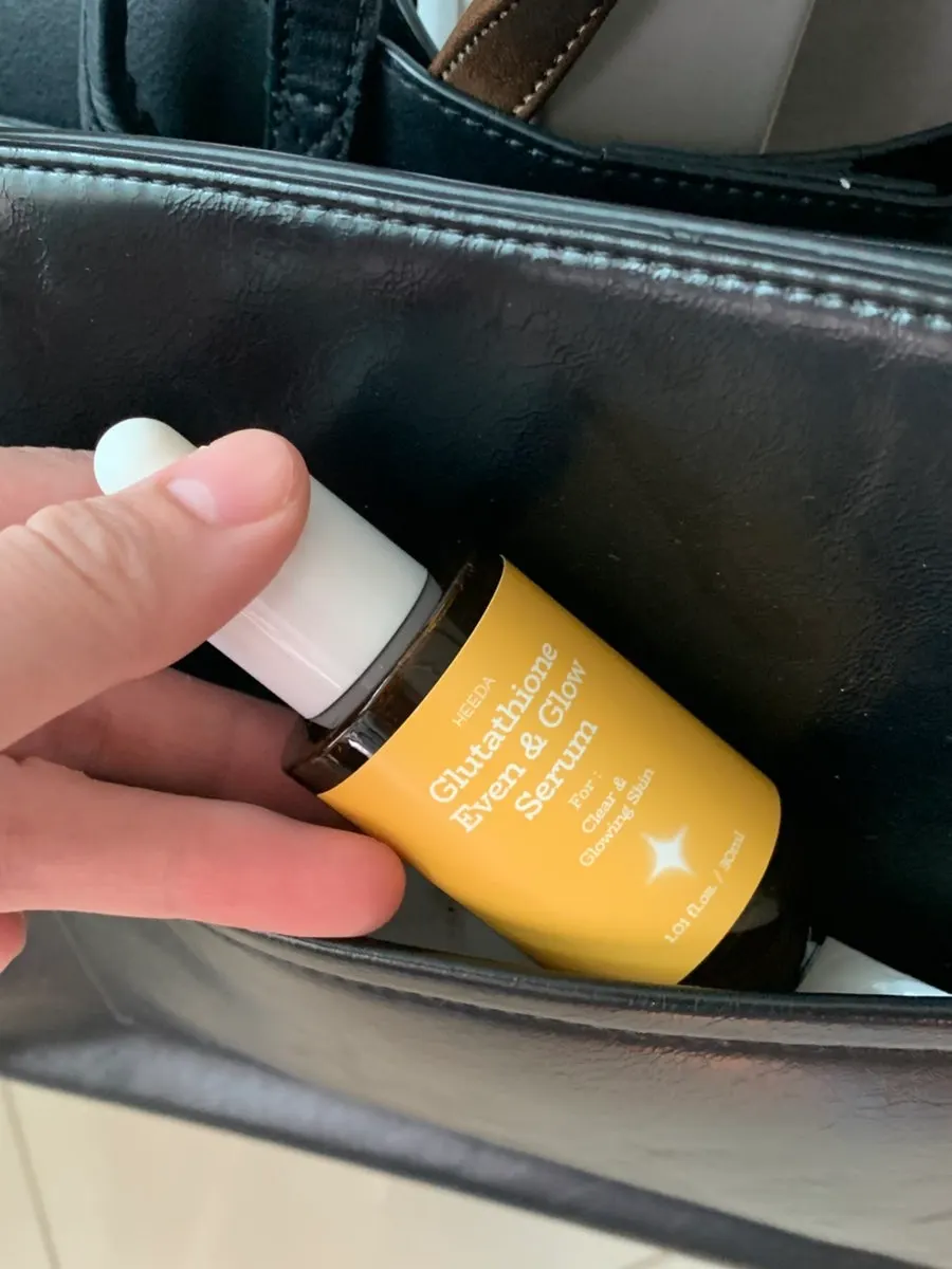 Glutathione turmeric serum for dry sensitive skin: HEEDA 30ml