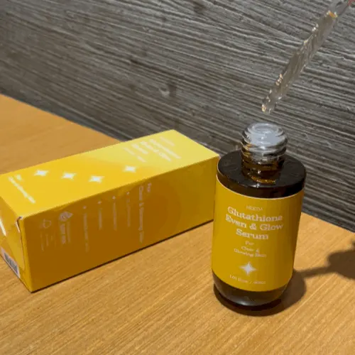 Non-sticky glutathione glow serum: HEEDA High-End Glow Serum