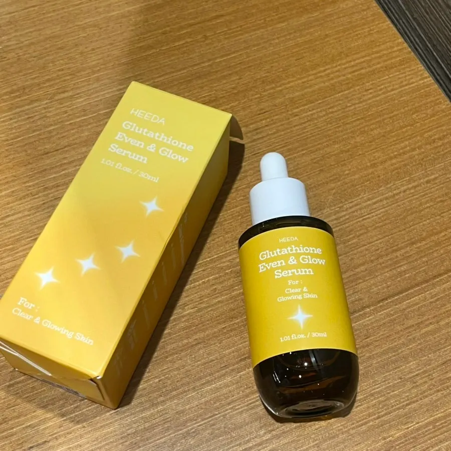 Non-sticky glutathione glow serum: HEEDA High-End Glow Serum