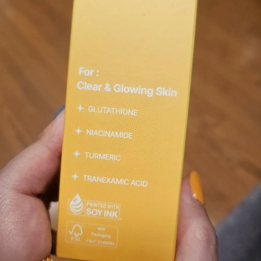 Glutathione glow serum for winter redness: HEEDA Even & Glow