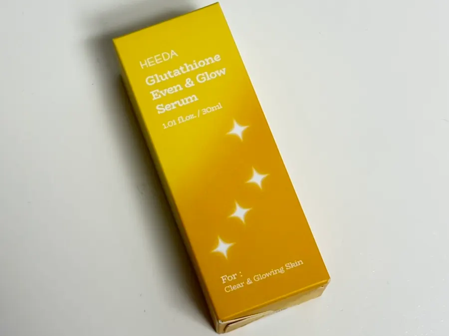 Introducing HEEDA Glutathione Tone-Up Glow Serum