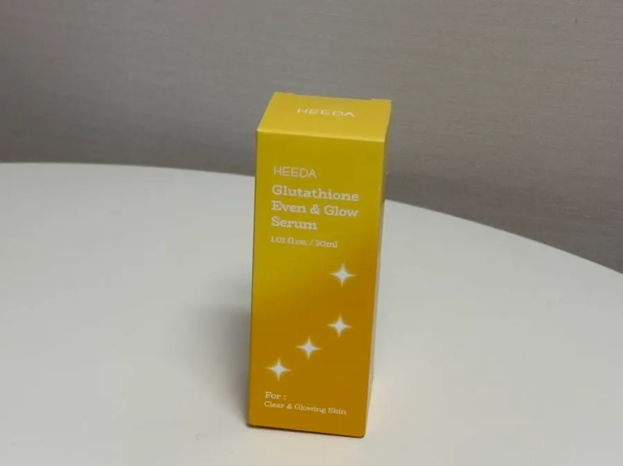 HEEDA serum received via Coupang Rocket Delivery