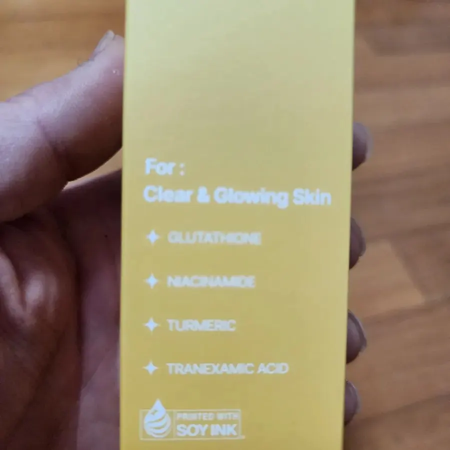 Glutathione serum for lightweight AM/PM use: HEEDA Glow Serum