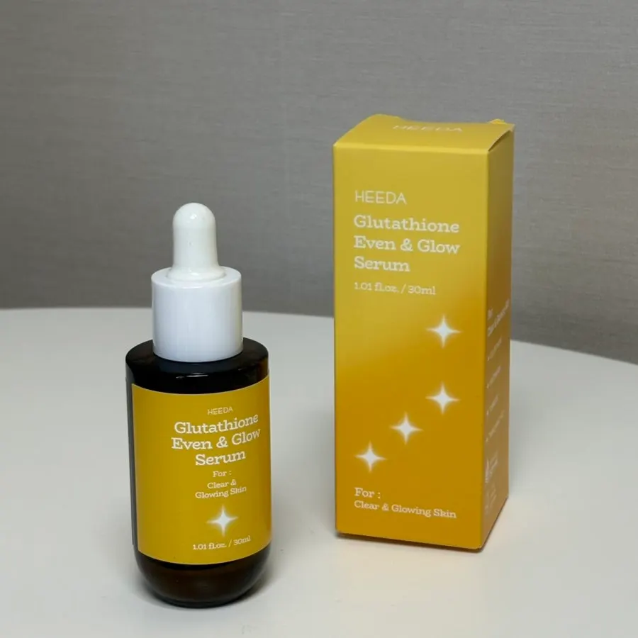 The lightweight texture of HEEDA glutathione serum