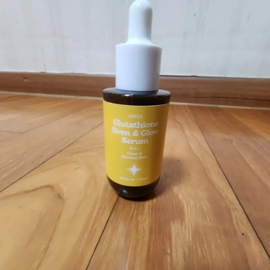 Glutathione serum for lightweight AM/PM use: HEEDA Glow Serum