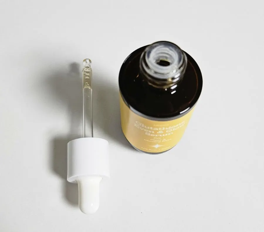 Glutathione glow serum tested 2 weeks: HEEDA High-End Glow Serum