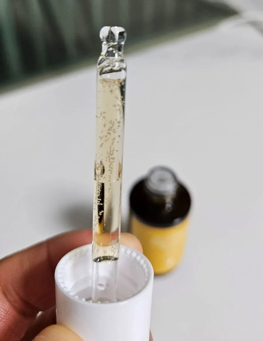 Glutathione glow serum tested 2 weeks: HEEDA High-End Glow Serum