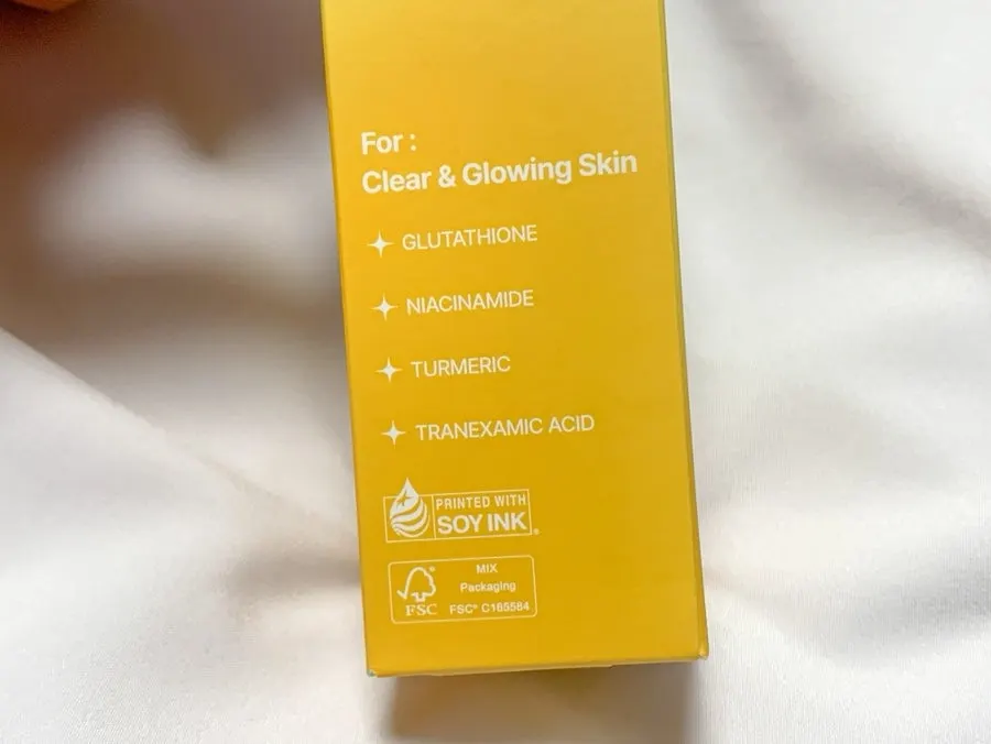 Glutathione serum for dehydrated skin: HEEDA Even & Glow Serum
