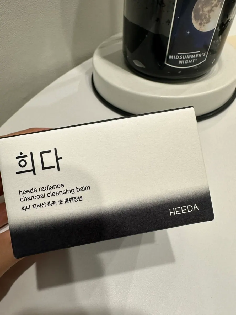 Cleansing balm for sensitive combination skin: HEEDA Jirisan