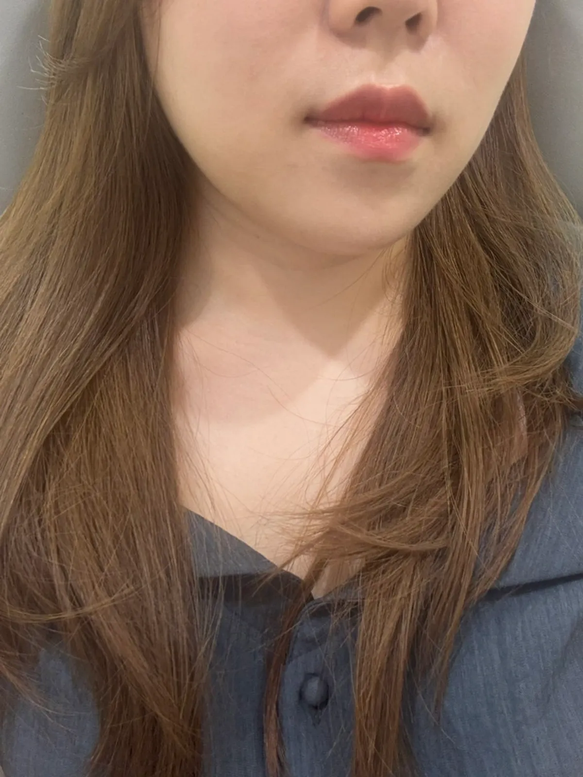 희올헤어 강남본점에서 앞머리펌과 클리닉을 마친 머리