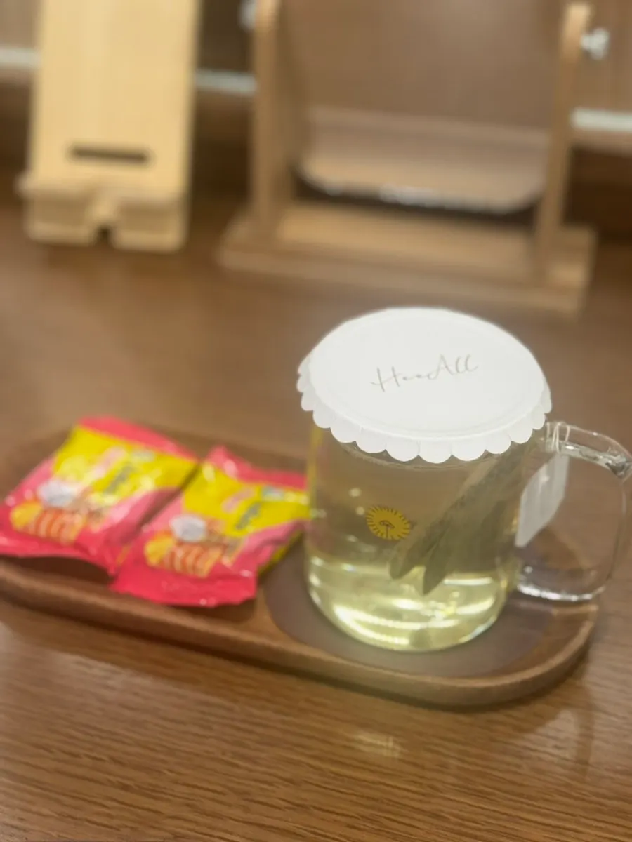 클리닉 중 제공된 음료