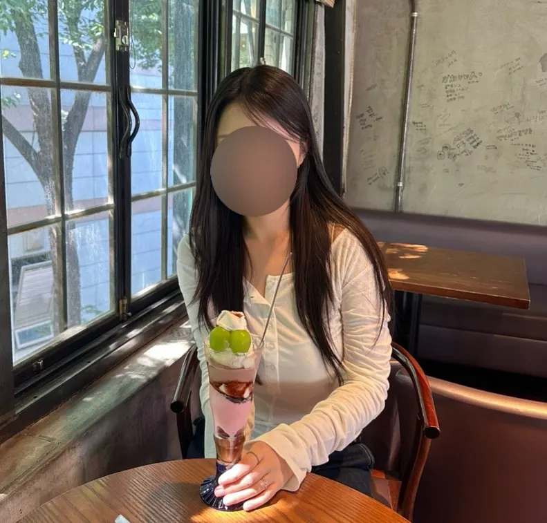 고데기 없이 자연스러운 머리끝 질감처리