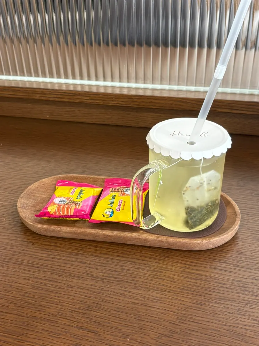 Menu minuman yang diberikan saat menunggu