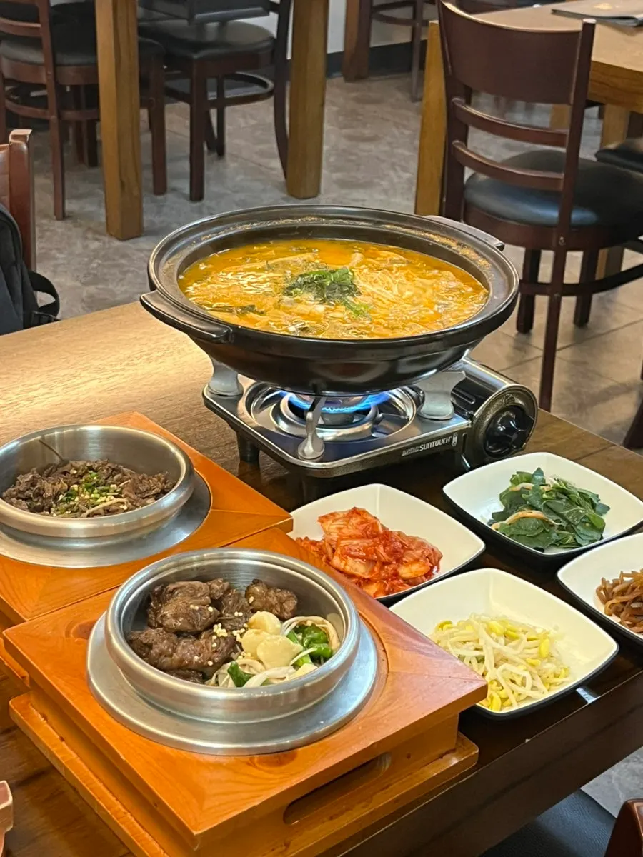 Tender meat pieces inside the ugeoji jeongol