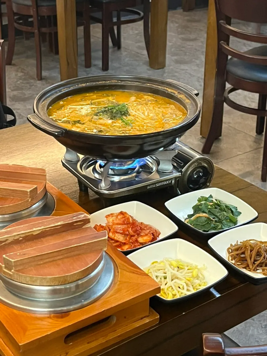 Final scene of the room dining experience at Huiyeol Seocho Gyodae Branch