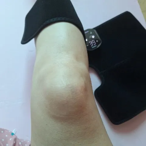 무릎 마사지기 사용설명서와 조작 버튼