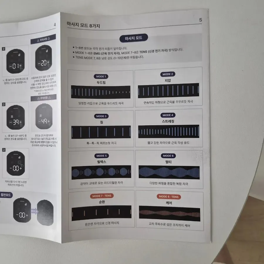 Cover of the included instruction manual
