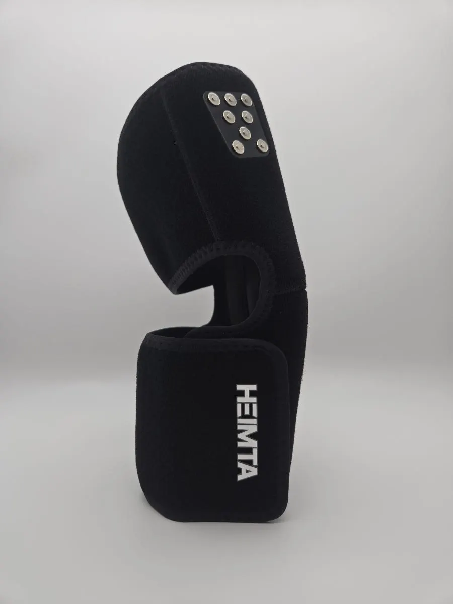 Knee home-care massager used while sitting