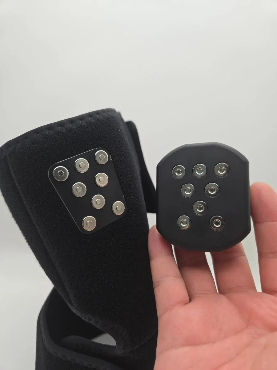 Rest time using a knee massager after work
