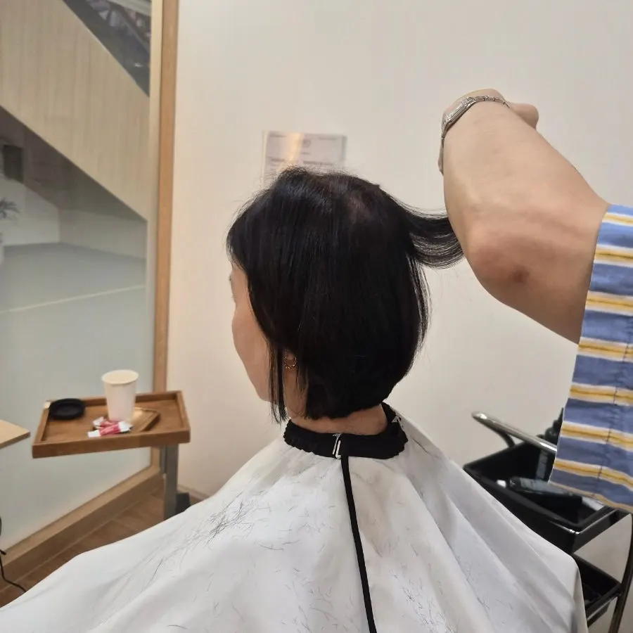 Neutralizing stage of the root perm