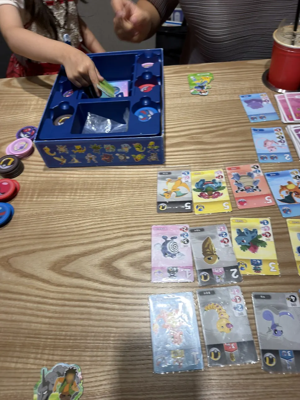 Dixit game board and card layout