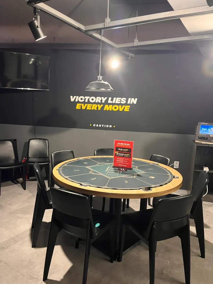 Group room in use by a large party