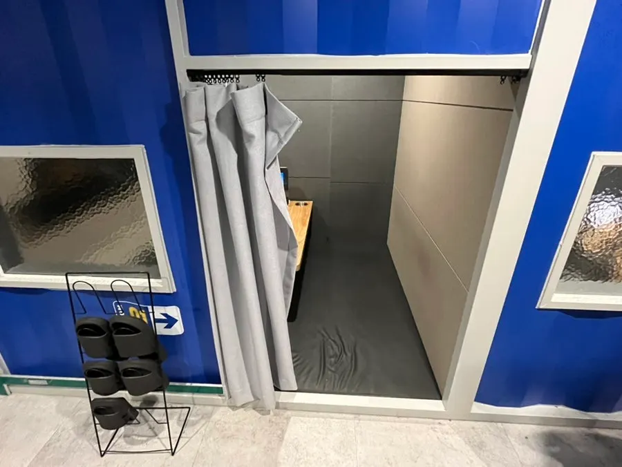 Inside a room where a board game is being played