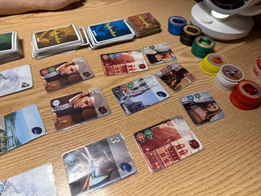 平日室内デートで交代しながら楽しんだボードゲーム