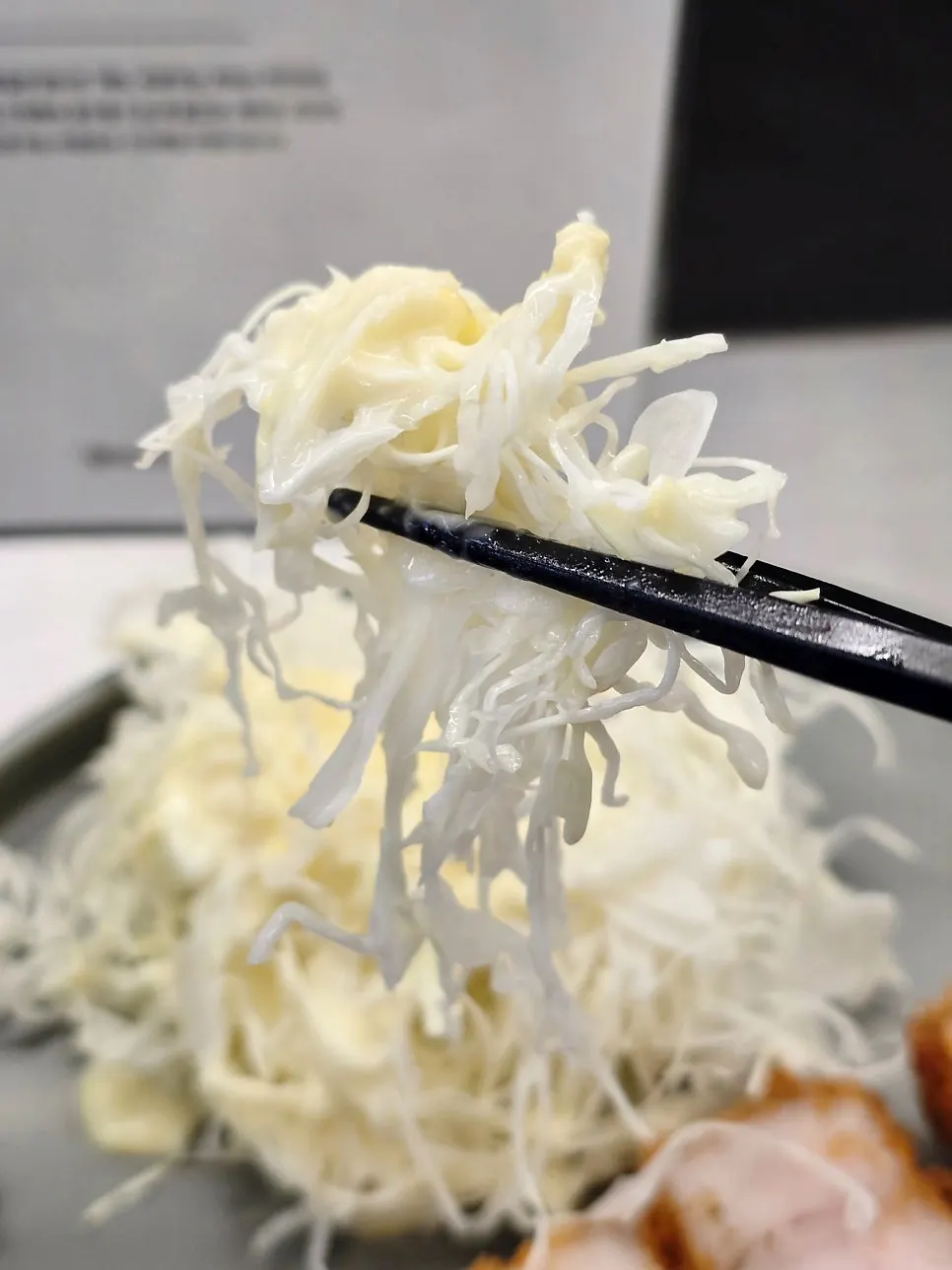 Tonkatsu drizzled with truffle oil