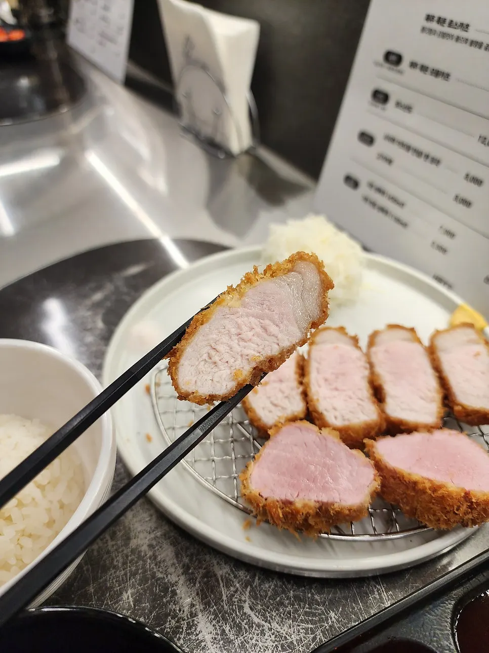 YBD assorted katsu with loin katsu and tenderloin katsu