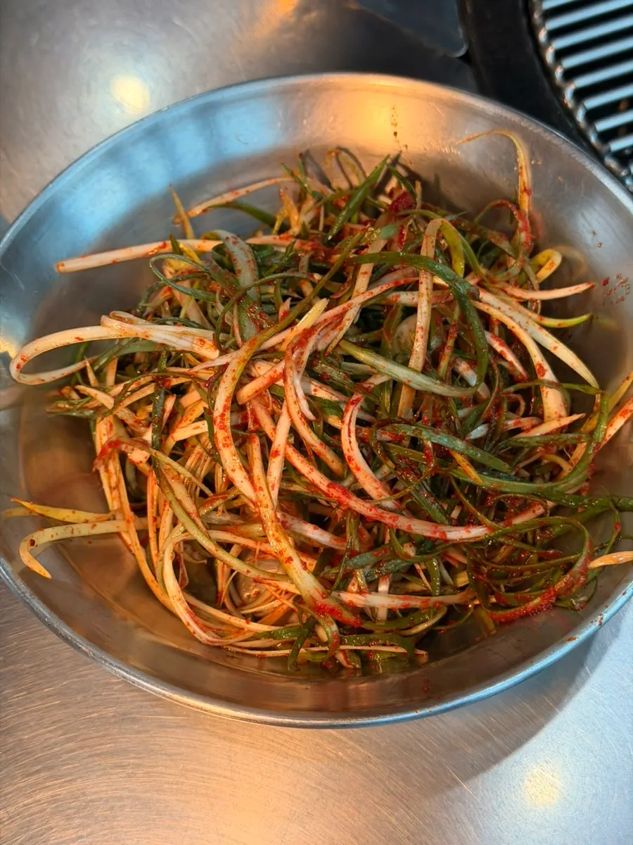 Pickled vegetable side dishes to go with the meat