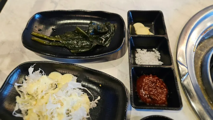 Mushroom sauce served with the meat