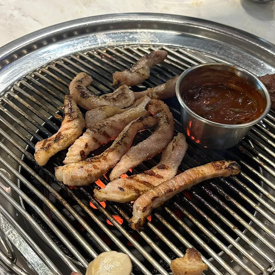 양은냄비에 끓인 연탄라면