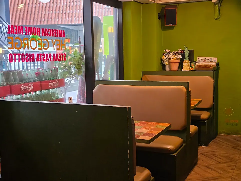 Exotic interior of the Hey Joji restaurant