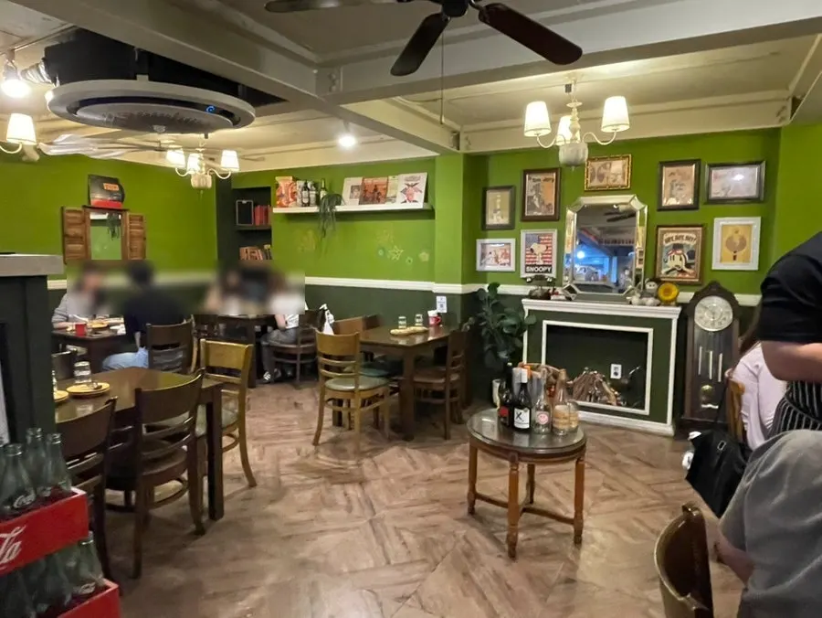 Interior view of Hey Joji