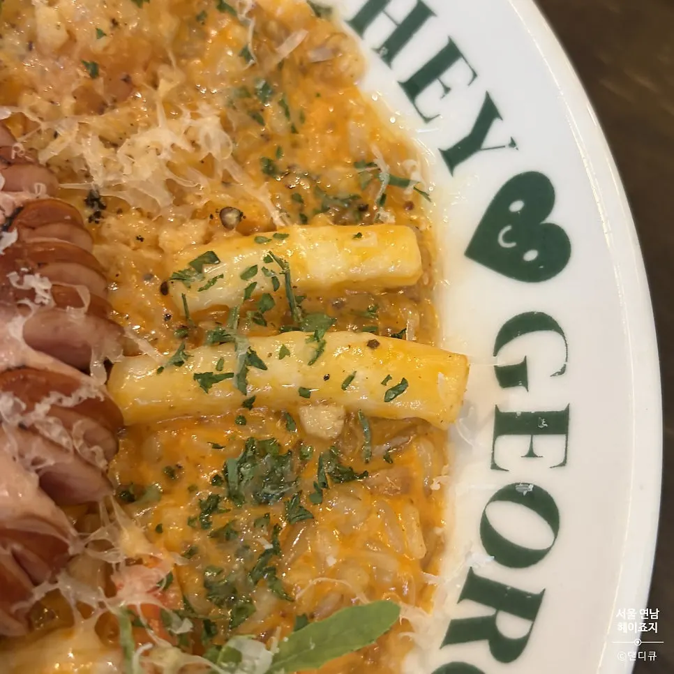 A spoonful of jambalaya risotto rice